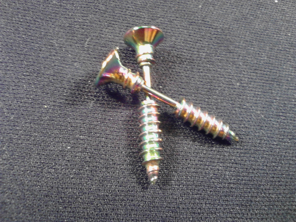 Iridescent Screw Ear Piece