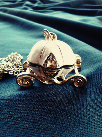 Cinderella's Pumpkin Carriage Locket