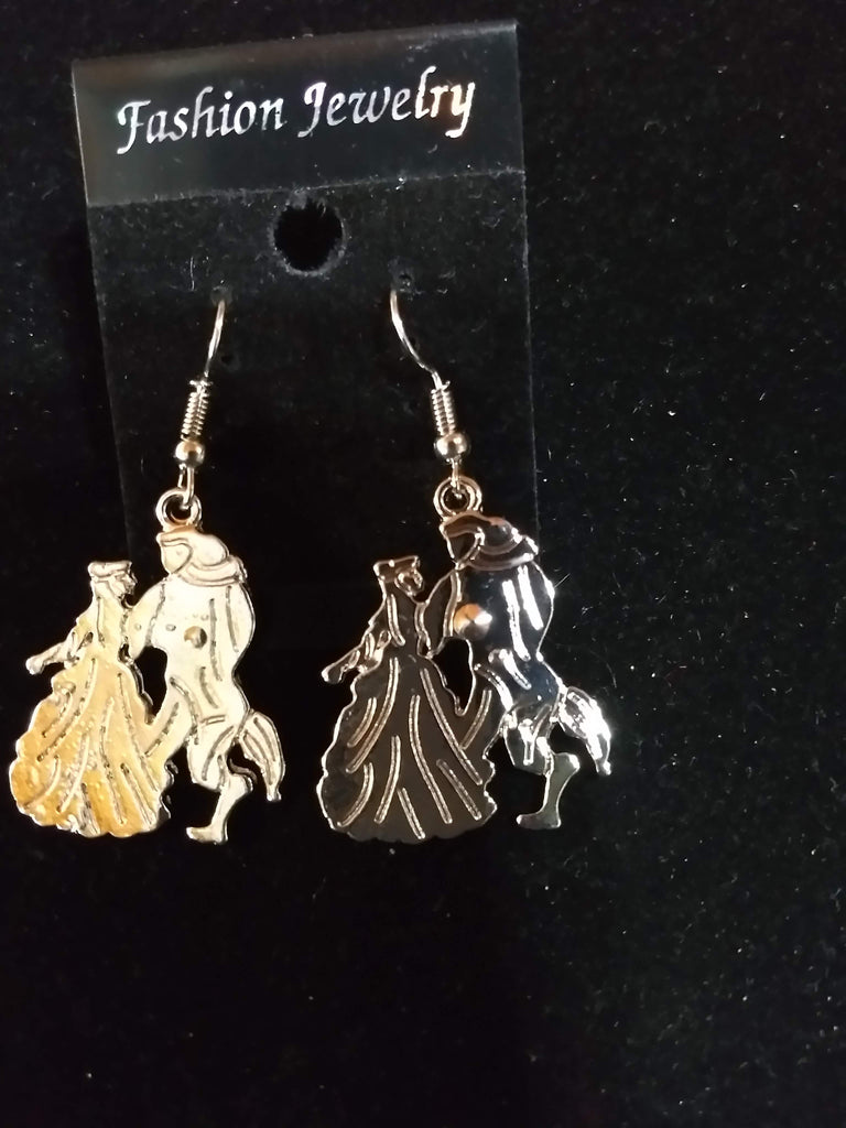Beauty and the Beast Earrings