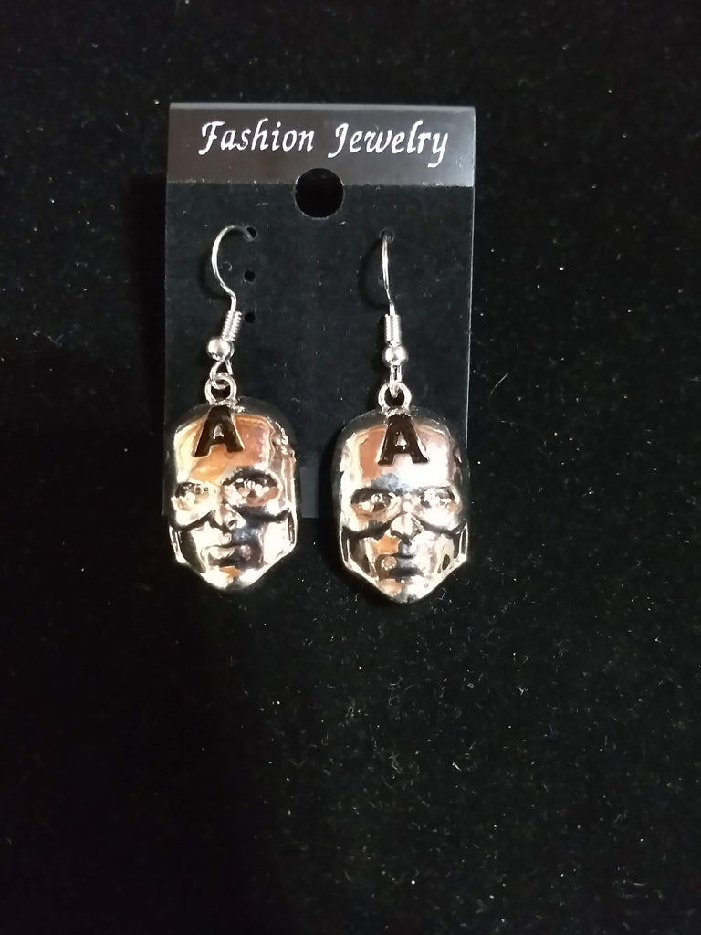 Captain America Earrings