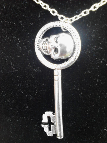 Evil Queen's Skeleton Key Necklace