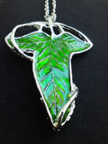 Leaf of Lothlorien Brooch Necklace