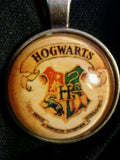Hogwarts School Cabochon Necklace