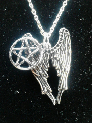 Castiel Wings & Pentagram