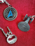 Star Trek Key Chains & Bottle Openers